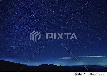 『中央アルプス 長野県』空木岳 満天の星空 『中央アルプス 長野県』空木岳 満天の星空 46275225
