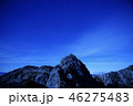 『中央アルプス 長野県』真夜中の宝剣岳を望む 46275483