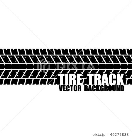 Black text tire track Black text tire track 46275888