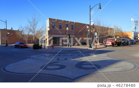 アメリカ合衆国ルート66の街、ウィンズロー Winslow アメリカ合衆国ルート66の街、ウィンズロー Winslow 46278480