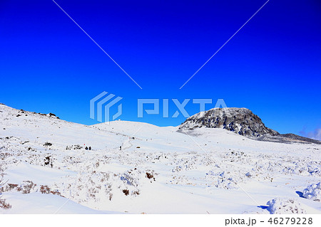 山 冬 雪景色 46279228