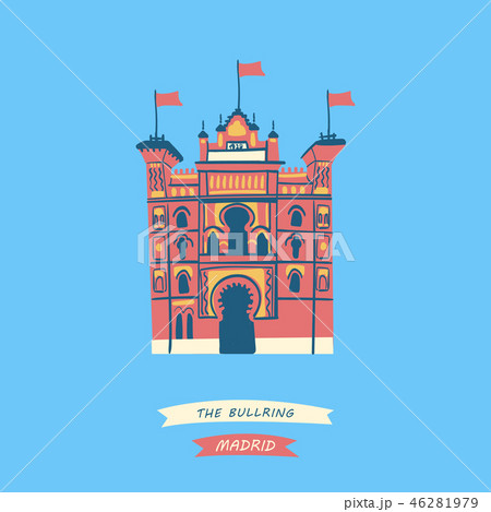 Famous bullring located in Madrid Famous bullring located in Madrid 46281979