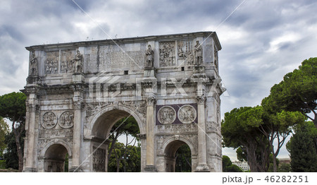 Arch of Constantine in Rome 46282251