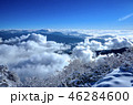 『北アルプス 長野県』五竜岳 遠見尾根から眺める雲海 46284600