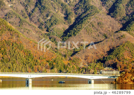 Autumn Fuji Kawaguchiko mountain foliage Autumn Fuji Kawaguchiko mountain foliage 46289799