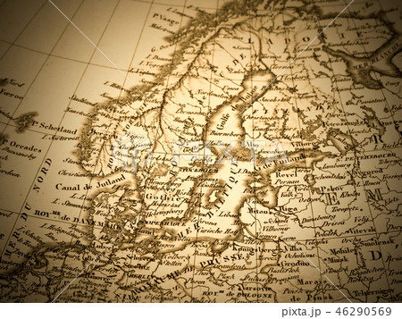 古地図　北欧 46290569