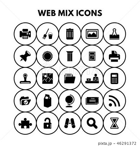 Web Mix Icons 46291372