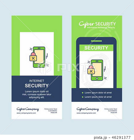 Cyber security design with creative design Cyber security design with creative design 46291377