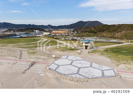 [愛知県]　伊良湖岬　表浜　空撮 46291509