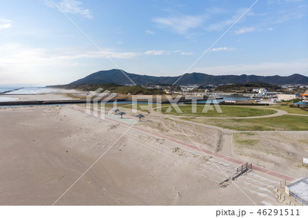 [愛知県]　伊良湖岬　表浜　空撮 46291511
