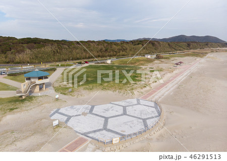 [愛知県]　伊良湖岬　表浜　空撮 46291513