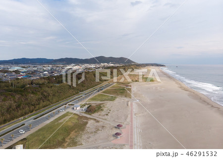 [愛知県]　伊良湖岬　表浜　空撮 46291532