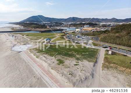 [愛知県]　伊良湖岬　表浜　空撮 46291536