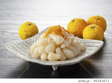 らっきょう　柚子入り 46291671