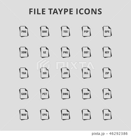 File Type Icons 46292386