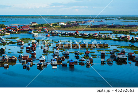 Floating Village at Tonle Sap Floating Village at Tonle Sap 46292663