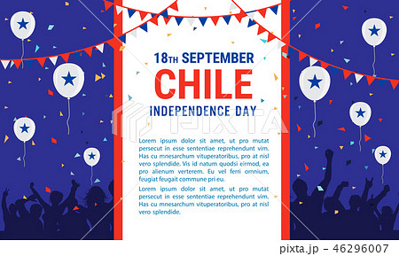 Chile Independence Day Greeting Card 46296007