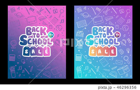 Back to school information pages set Back to school information pages set 46296356
