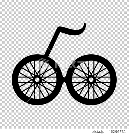 自転車イラストのイラスト素材