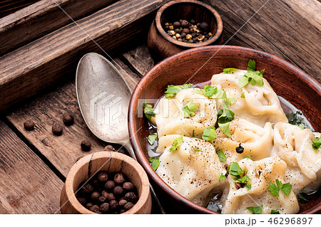 Homemade meat dumplings 46296897