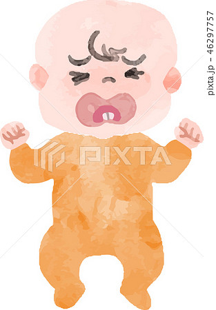 泣く赤ちゃん 46297757