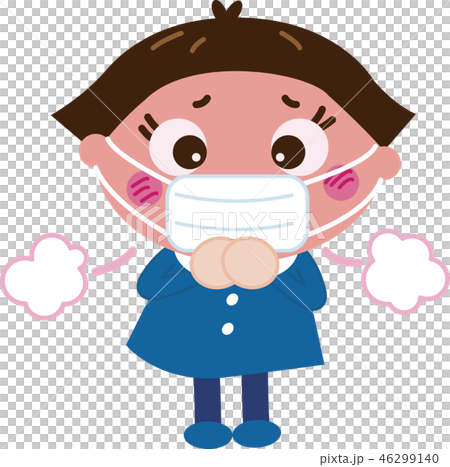 感冒，發燒，咳嗽_女孩（病4） 46299140