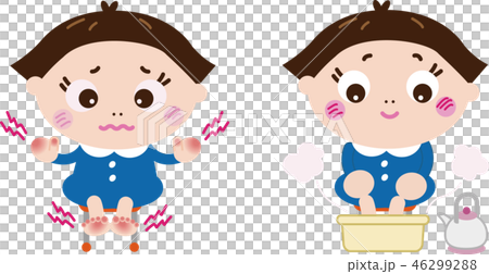 霜凍和治療_女孩(病12) 霜凍和治療_女孩(病12) 46299288