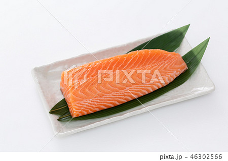 サーモンの刺身 サーモンの刺身 46302566