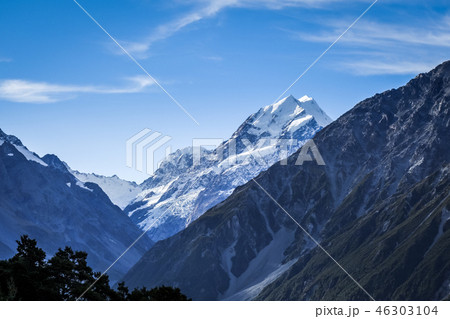 Aoraki Mount Cook landscape, New Zealand 46303104