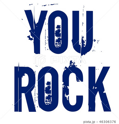 You Rock Urban Apparel Design Typography 46306376