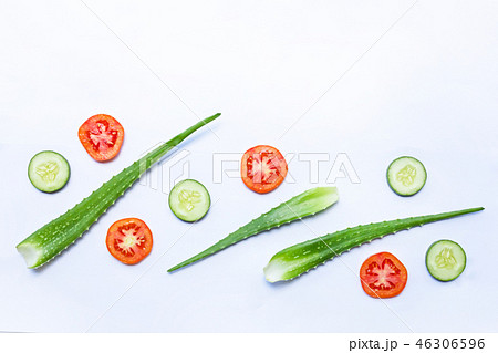 Cucumber, Aloe, Tomato Cucumber, Aloe, Tomato 46306596