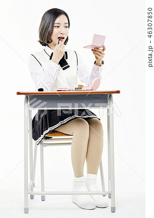高校生 制服 女性 46307850