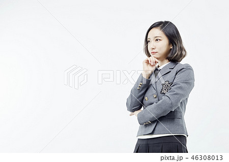 高校生 制服 女性 46308013