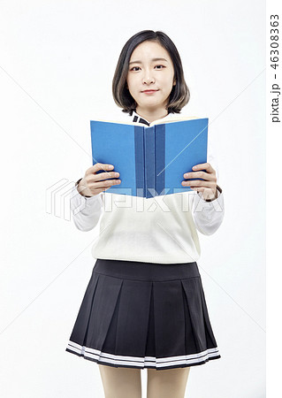 高校生 制服 女性 46308363
