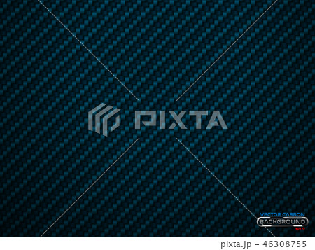 Vector blue carbon fiber volume background 46308755
