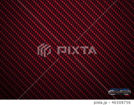 Vector red carbon fiber volume background 46308756