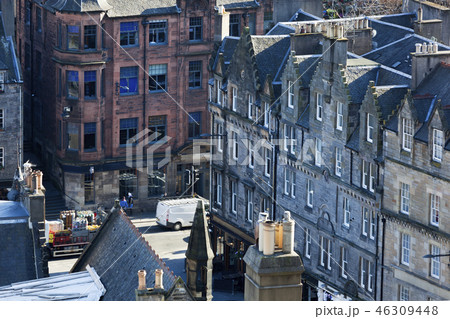 Street in Edinburgh Street in Edinburgh 46309448