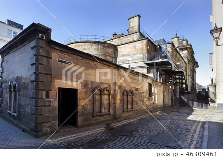 Vintage industrial building in Edinburgh 46309461