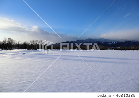 手稲の山並み(冬) 手稲の山並み(冬) 46310239