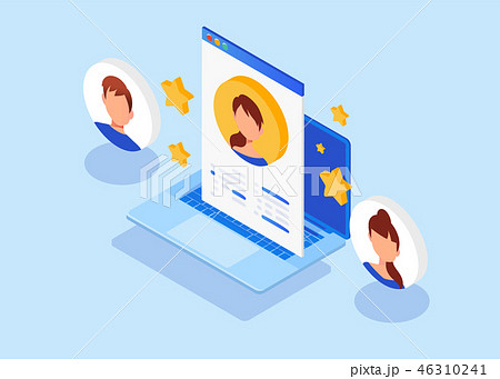 Business hiring and recruiting concept. 46310241