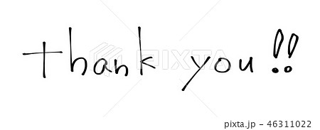 Thank You Senkyu Thank You Stock Illustration