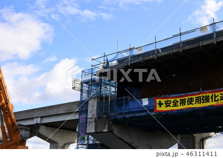 国道2号玉島バイパス船穂高架橋工事 国道2号玉島バイパス船穂高架橋工事 46311411