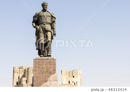 monument to the Turco-Mongol conqueror Amir Timur monument to the Turco-Mongol conqueror Amir Timur 46313414