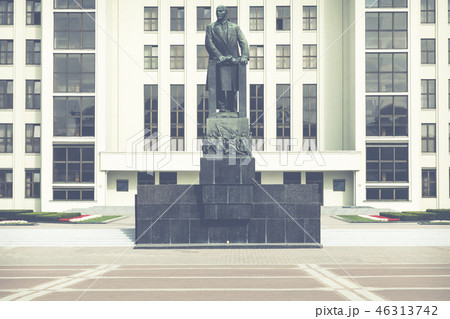 Monument of Lenin near Government House Monument of Lenin near Government House 46313742