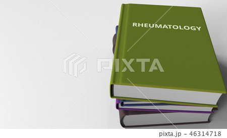 Heap of books on RHEUMATOLOGY, 3D rendering Heap of books on RHEUMATOLOGY, 3D rendering 46314718