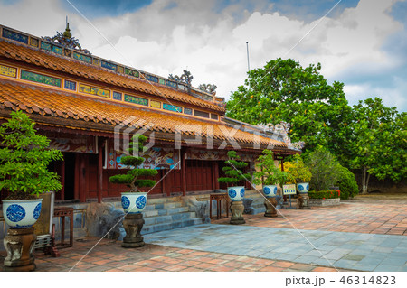 Imperial Minh Mang Tomb in Hue, Vietnam. Imperial Minh Mang Tomb in Hue, Vietnam. 46314823