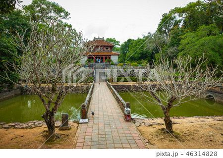 Imperial Minh Mang Tomb in Hue, Vietnam. Imperial Minh Mang Tomb in Hue, Vietnam. 46314828