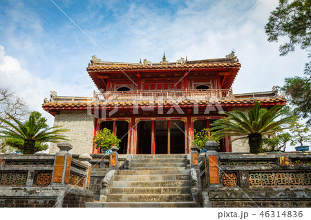 Imperial Minh Mang Tomb in Hue, Vietnam. Imperial Minh Mang Tomb in Hue, Vietnam. 46314836