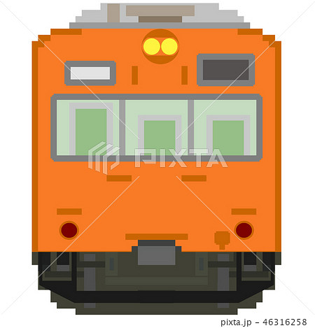 ドット絵風の大阪環状線103系（低運転台） 46316258