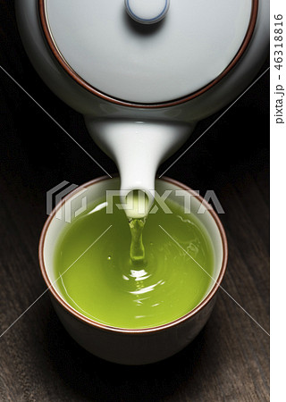 生茶葉の集合 生茶葉の集合 46318816